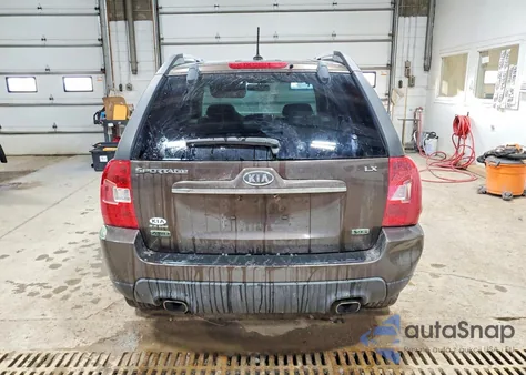 2009 Kia Sportage Lx из США, поврежденный, VIN KNDJE723797602887